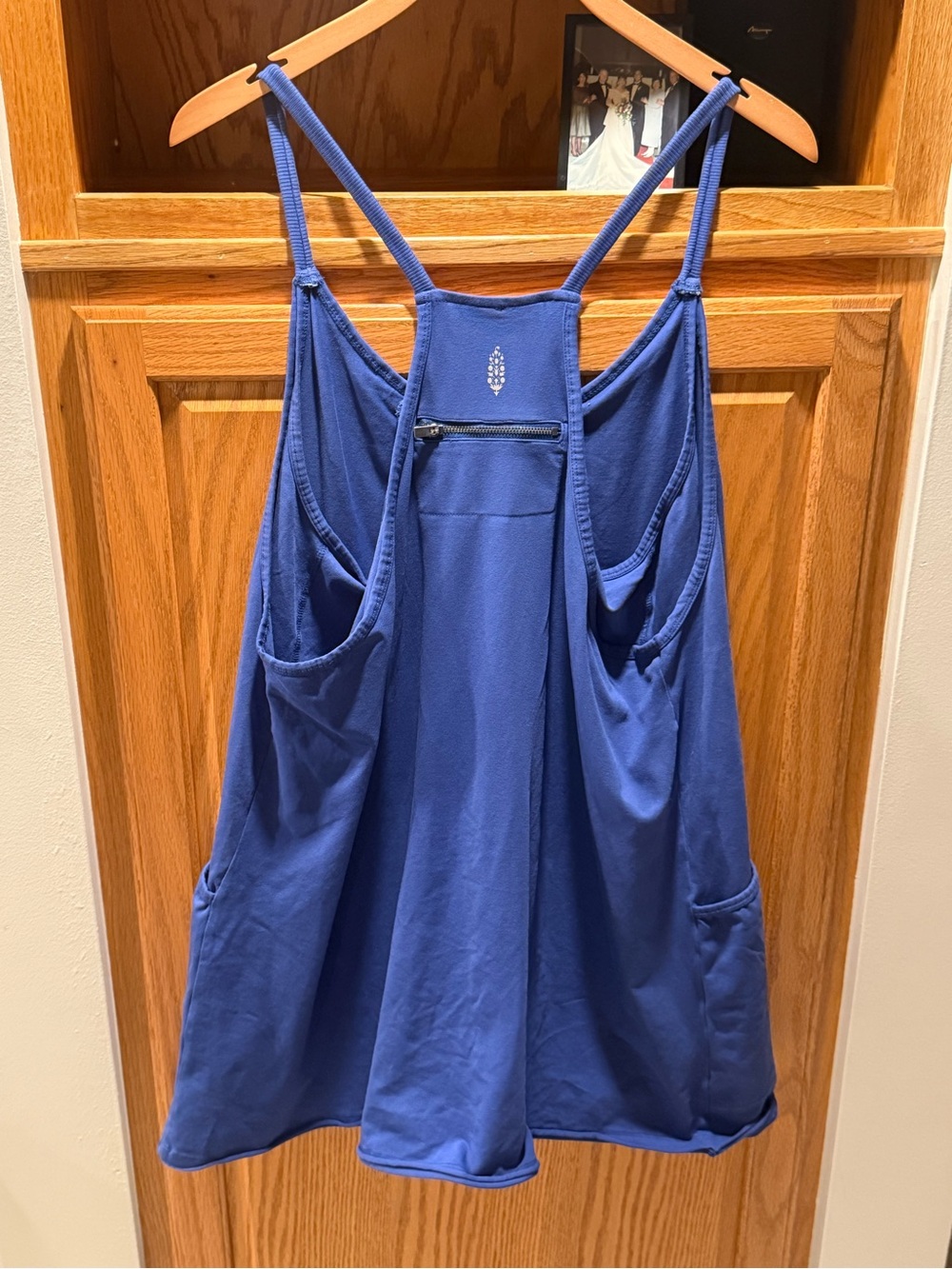 Free People Hot Shot Mini Dress in Radiant Blue - Picture 3 of 4